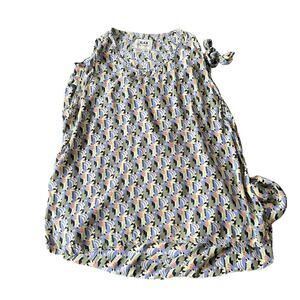 FLAX VTG Maxi Skirt Set Sz M